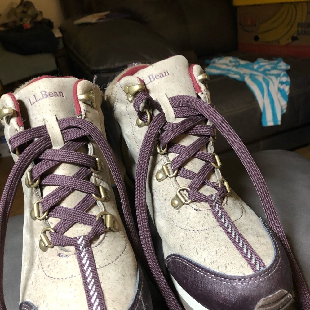 Hiking boots by LLBean